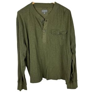 L.L. Bean Signature Slim Fit Long Sleeve Henley Shirt